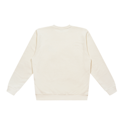 Sweatshirt Plain Crème